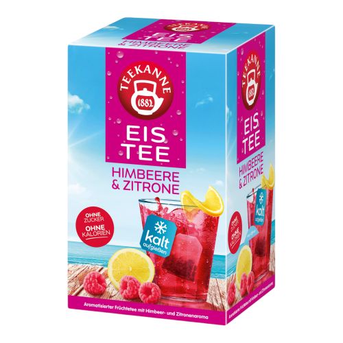 Iced tea raspberry & lemon 18 bags from Teekanne