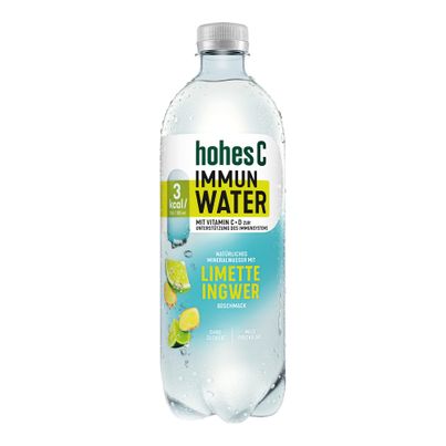 Hohes C Immun Water Limette Ingwer 750ml