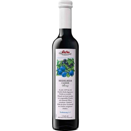 Darbo blueberry cassis syrup - 500ml