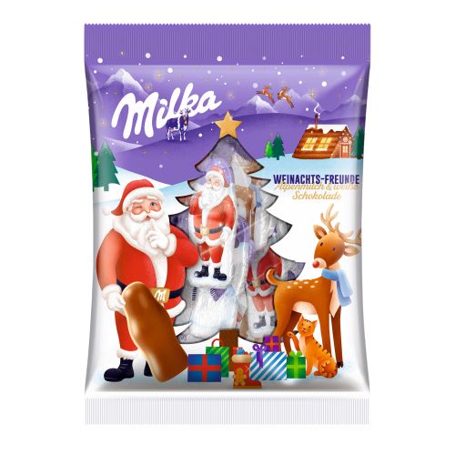 Milka Weihnachtsfreunde Schokoladenfiguren 120g von Milka