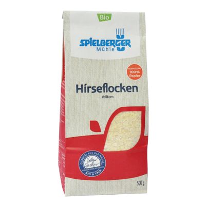Bio Hirseflocken 500g - 6er Vorteilspack von Spielberger Mühle