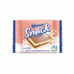 Snack Minis Milch-Haselnuss 25g - 28er Vorteilspack von Manner