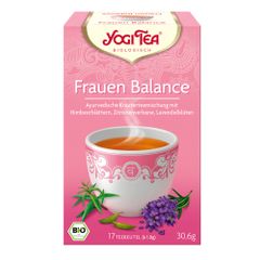 Frauen Balance Tee - ohne chemische oder künstliche Aromastoffe - wärmt - wirkt beruhigend von YogiTea