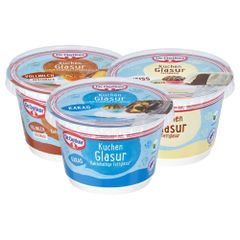 Dr. Oetker Kuchenglasur - 3er Probierset