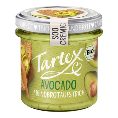 Bio Avocado Aufstrich 140g - 6er Vorteilspack von Tartex