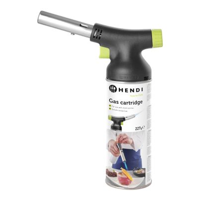 Flambierbrenner mit Kartusche 19x6.5cm von Hendi
