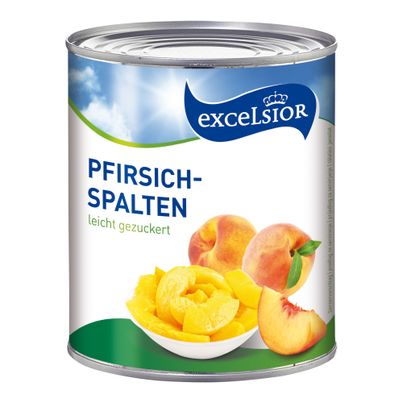 Pfirsichspalten 850ml von Excelsior