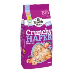 Bio Hafer Crunchy Beere 300g - 6er Vorteilspack von Bauck Mühle