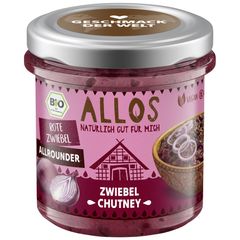 Bio Zwiebel Chutney Aufstrich 140g - 6er Vorteilspack von Allos