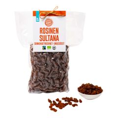 Bio Rosinen Sultana 1000g von Pakka