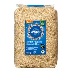 Bio Echter Basmatireis Vollkorn 1000g - 8er Vorteilspack von Davert