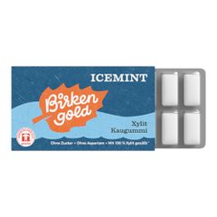 Bio Kaugummi Icemint 12ct - 24er Vorteilspack von Birkengold