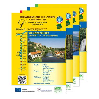 Wanderführer Der Weg entlang der Lainsitz gesamt