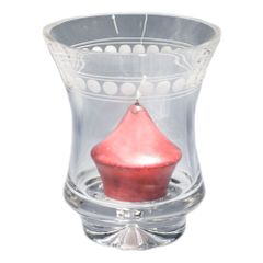 Handgraviertes Windlicht