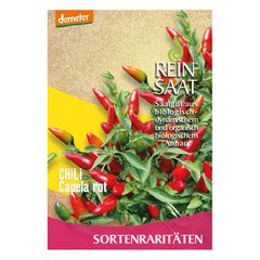 Bio Chili Capela rot Samen - 5er Vorteilspack von Reinsaat