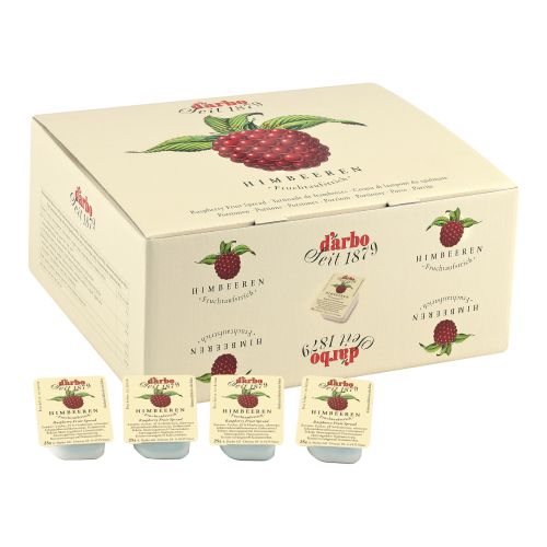 Darbo raspberry fruit spread (100 mini portions)