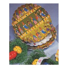 Pappteller Ostern rund 23cm 1Stück von Schüller & Sohn