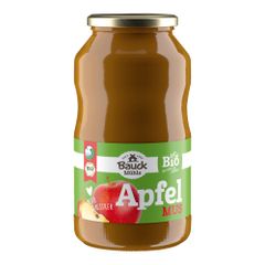Bio Apfelmus gesüßt/Apfeldicksaft 700g - 12er Vorteilspack von Bauck Mühle