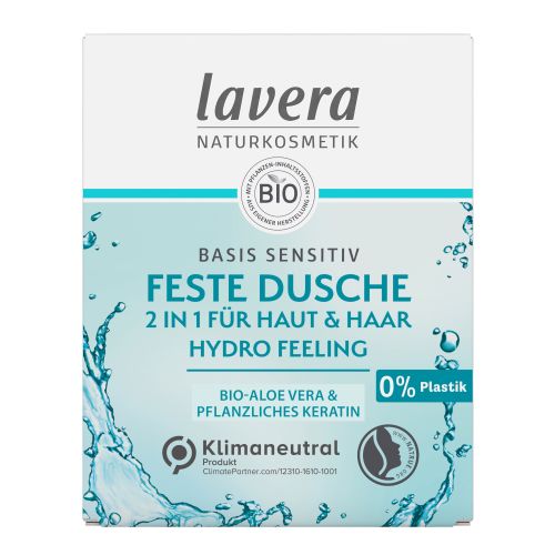 Bio Feste Dusche 2 in 1 Basis 50g - 6er Vorteilspack von Lavera Naturkosmetik