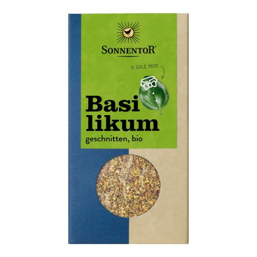 Organic basil cut 15g - value pack of 6 from Sonnentor