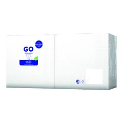 Servietten weiß 3lg 33x33 250ct von Duni