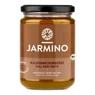 Bio Kalbsknochenbrühe 350ml - 6er Vorteilspack von Jarmino