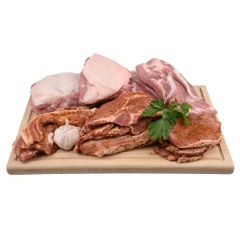 Schweinefrischfleisch und Grillpaket 7kg