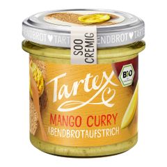 Bio Mango Curry Aufstrich 140g - 6er Vorteilspack von Tartex