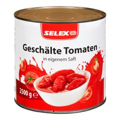 Geschälte Tomaten 2500g von Selex