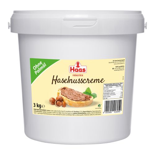 Haselnusscreme 3000g von Haas Eduard