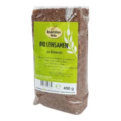 Bio Leinsamen aus Österreich 450g - 8er Vorteilspack von Rosenfellner Mühle