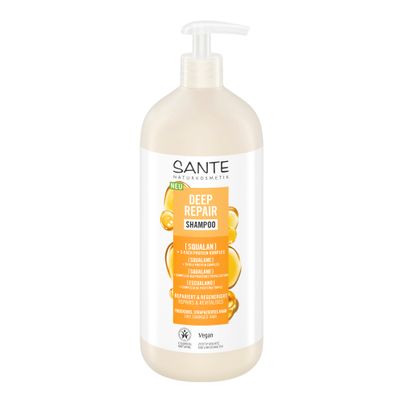 Bio Deep Repair Shampoo 950ml - 4-piece value pack from Sante Naturkosmetik