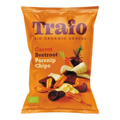 Bio Gemüsechips 75g - 12er Vorteilspack von Trafo