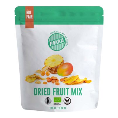Bio Fruchtmix 100g - 10er Vorteilspack von Pakka