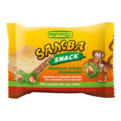 Bio Samba Snack Haselnuss-Schoko 25g - 24er Vorteilspack von Rapunzel Naturkost