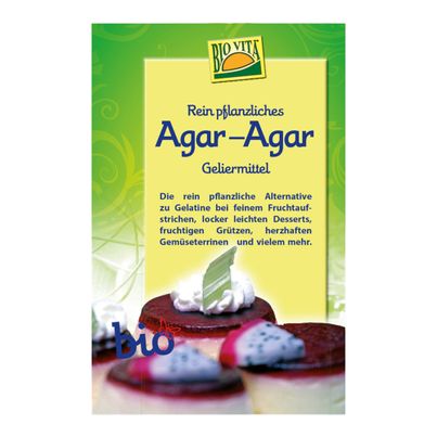 Bio Agar Agar 20g - 12er Vorteilspack von Biovita