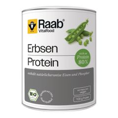Bio Erbsen Protein Pulver 100g - 6er Vorteilspack von Raab Vitalfood
