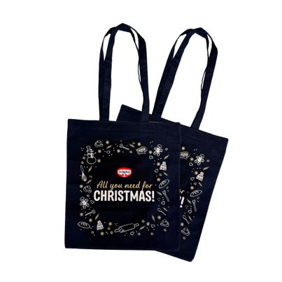 Dr. Oetker Baumwolltasche Weihnachten 2er-Pack