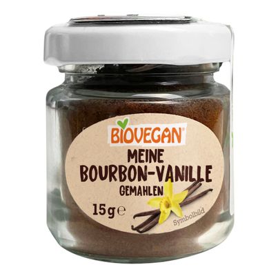 Bio Bourbon-Vanille gemahlen 15g - 6er Vorteilspack von Biovegan