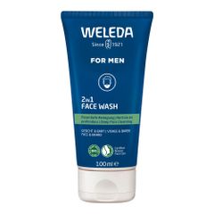 Bio Face Wash Men 2in1 100ml - 3-piece value pack from Weleda