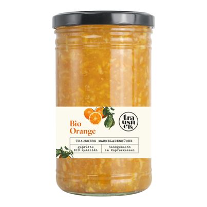 Bio Orangen Marmelade 1000g - 6er Vorteilspack von Trausner - Marmeladenküche