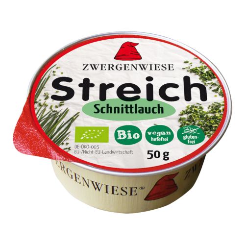 Organic small spread chives 50g - value pack of 12 from Zwergenwiese