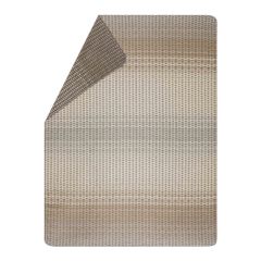 Kuscheldecke Welle Verlauf 150 x 200 cm - Sand - GRS zertifiziert - von David Fussenegger