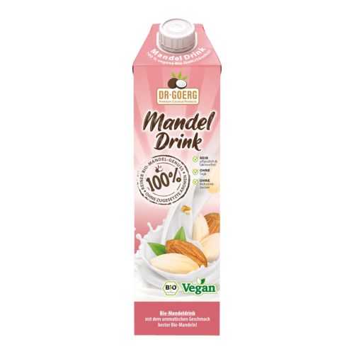 Bio Mandel Drink 1000ml - 6er Vorteilspack von Dr Goerg