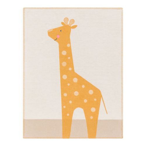 Babydecke Giraffe Farbe Rohweiß 70x90cm von David Fussenegger