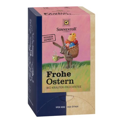 Organic Happy Easter Tea a 1.5g 18 bags - value pack of 6 from Sonnentor