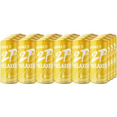 2B RELAXED Drink 250ml 24er Pack - Natürlicher Entspannungsdrink - Mehrfrucht-Funktionsgetränk mit Süßungsmittel und 57% Fruchtanteil - ohne Zuckerzusatz