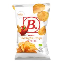 Bio Kesselchips Paprika 100g - 12er Vorteilspack von Bioart