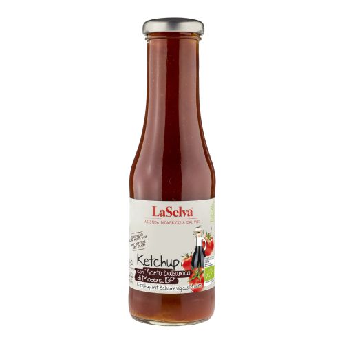 Organic ketchup with balsamic vinegar 340g - value pack of 6 from La Selva