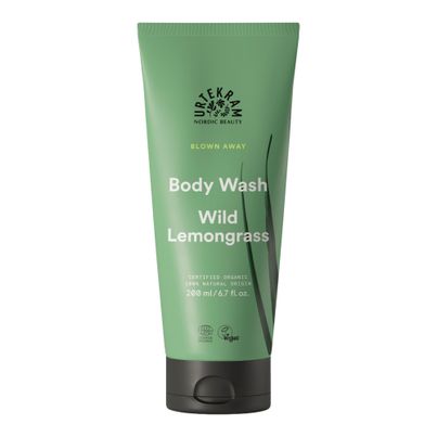 Bio Wild Lemongrass Bodywash 200ml - 6er Vorteilspack von Urtekram